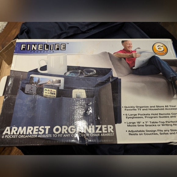 Sofa Armchair Armrest Organiser, New in box - Picture 8 of 10